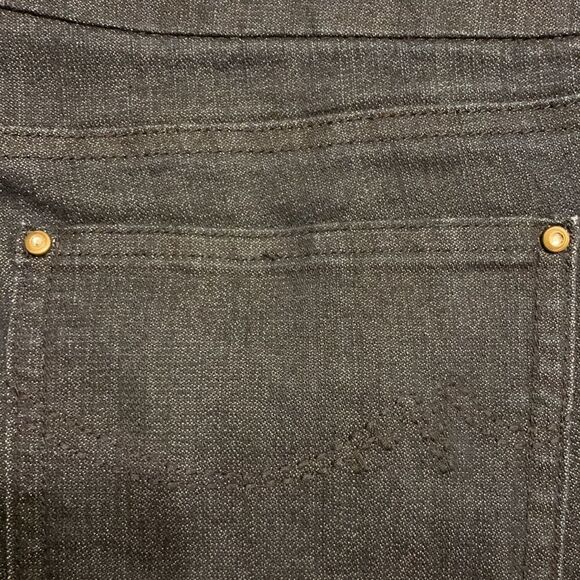 Denim & Co. Size 14 tall pull on elastic waist denim jeans - Picture 7 of 8